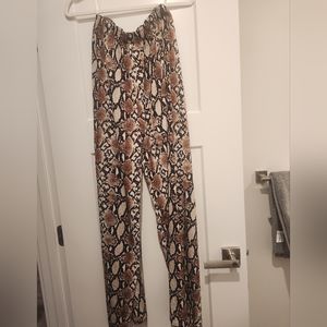 Asos palazzo high waisted  pants size medium